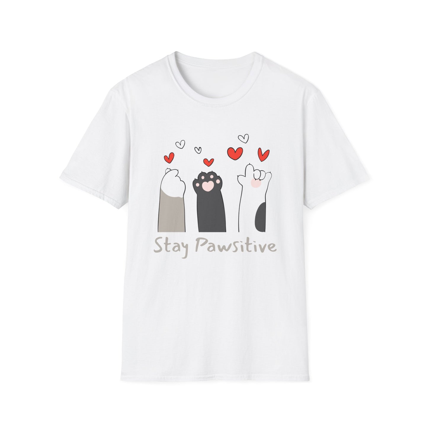 Stay Pawsitive T-Shirt