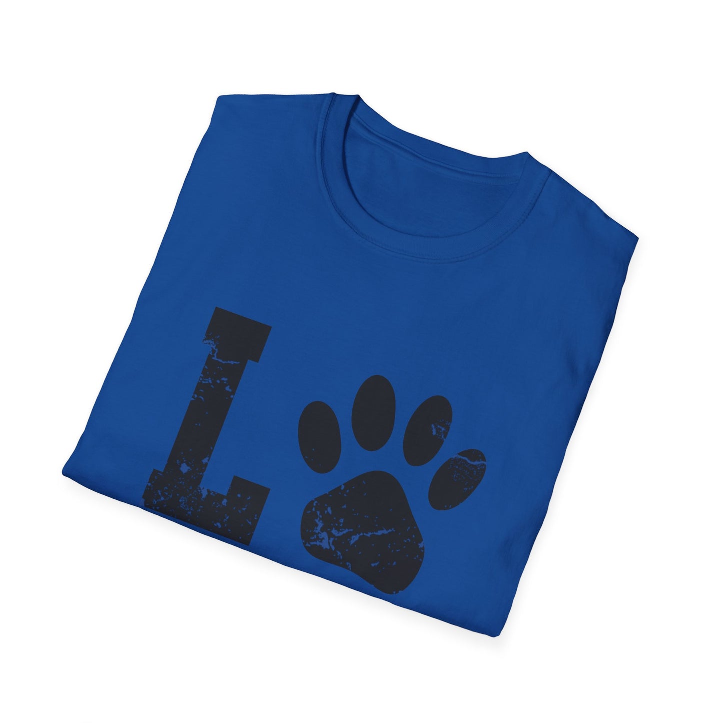 Love Paw Unisex Softstyle T-Shirt Pet Lover Tee