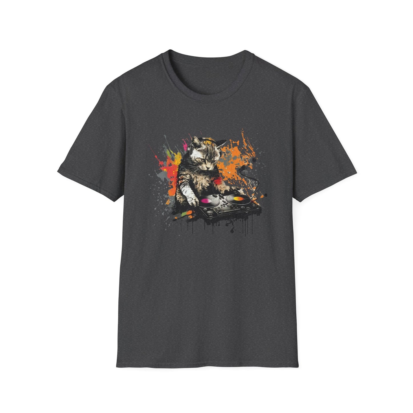 Cat DJ T-Shirt
