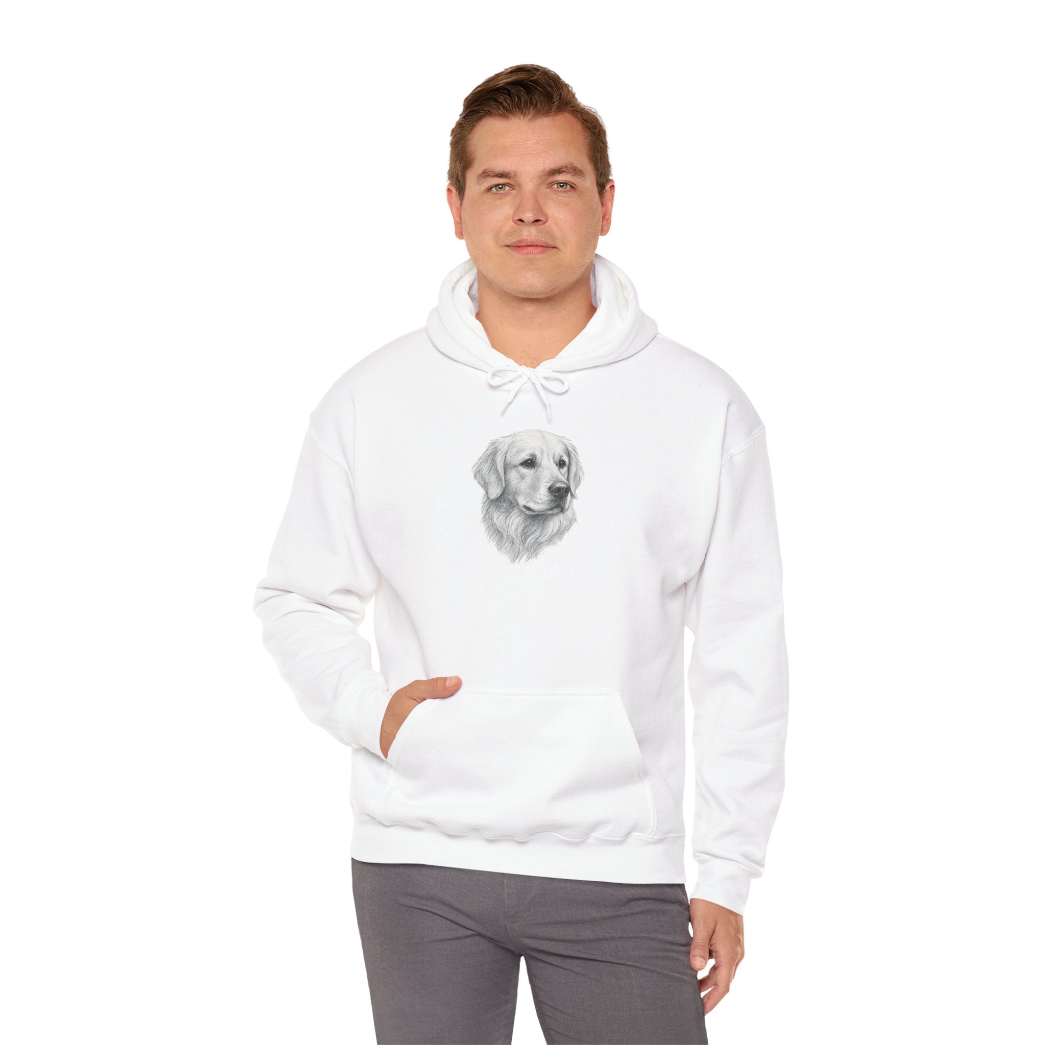 Labrador Pencil Sketch Hoodie