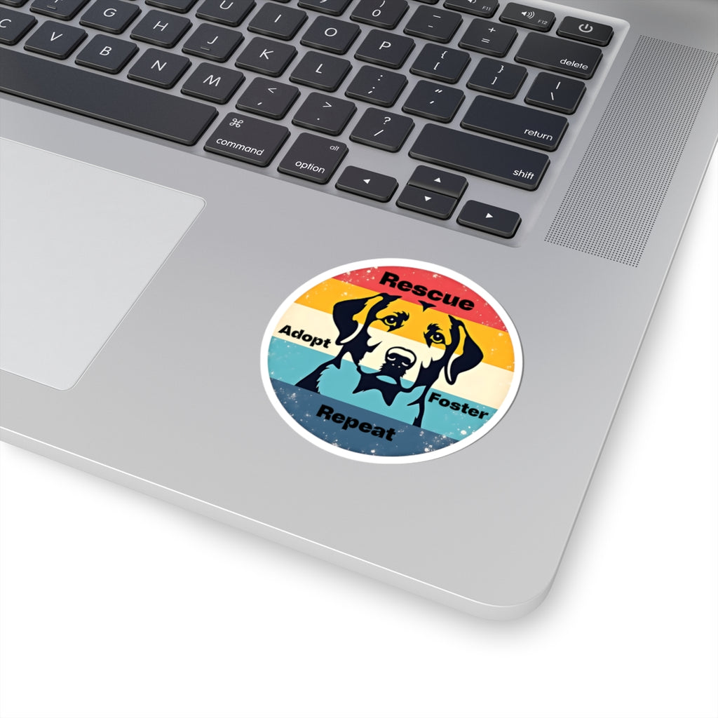 Rescue Adopt Foster Sticker