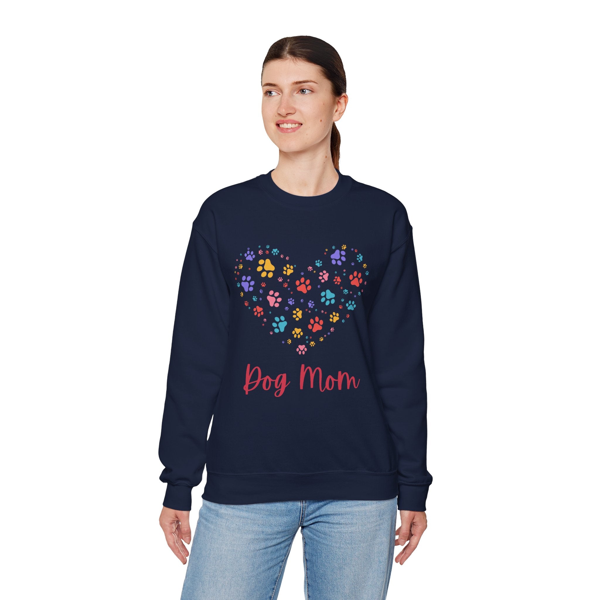 Dog Mom Crewneck Sweatshirt