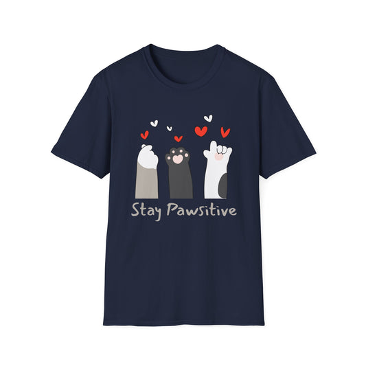 Stay Pawsitive T-Shirt