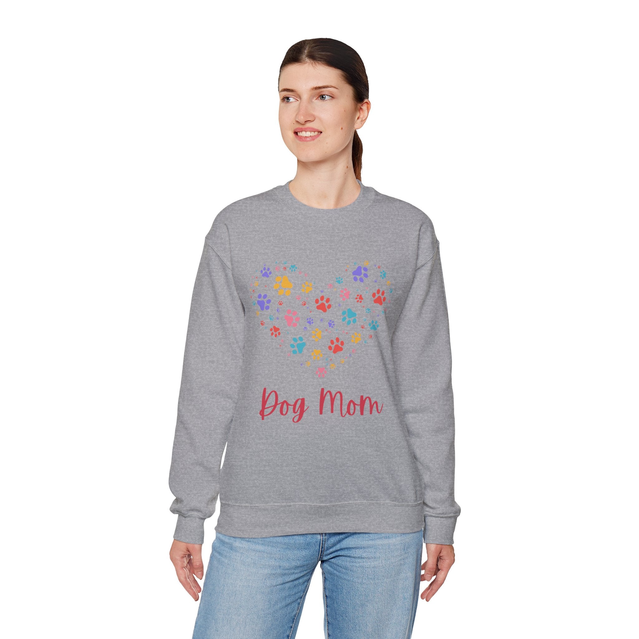 Dog Mom Crewneck Sweatshirt