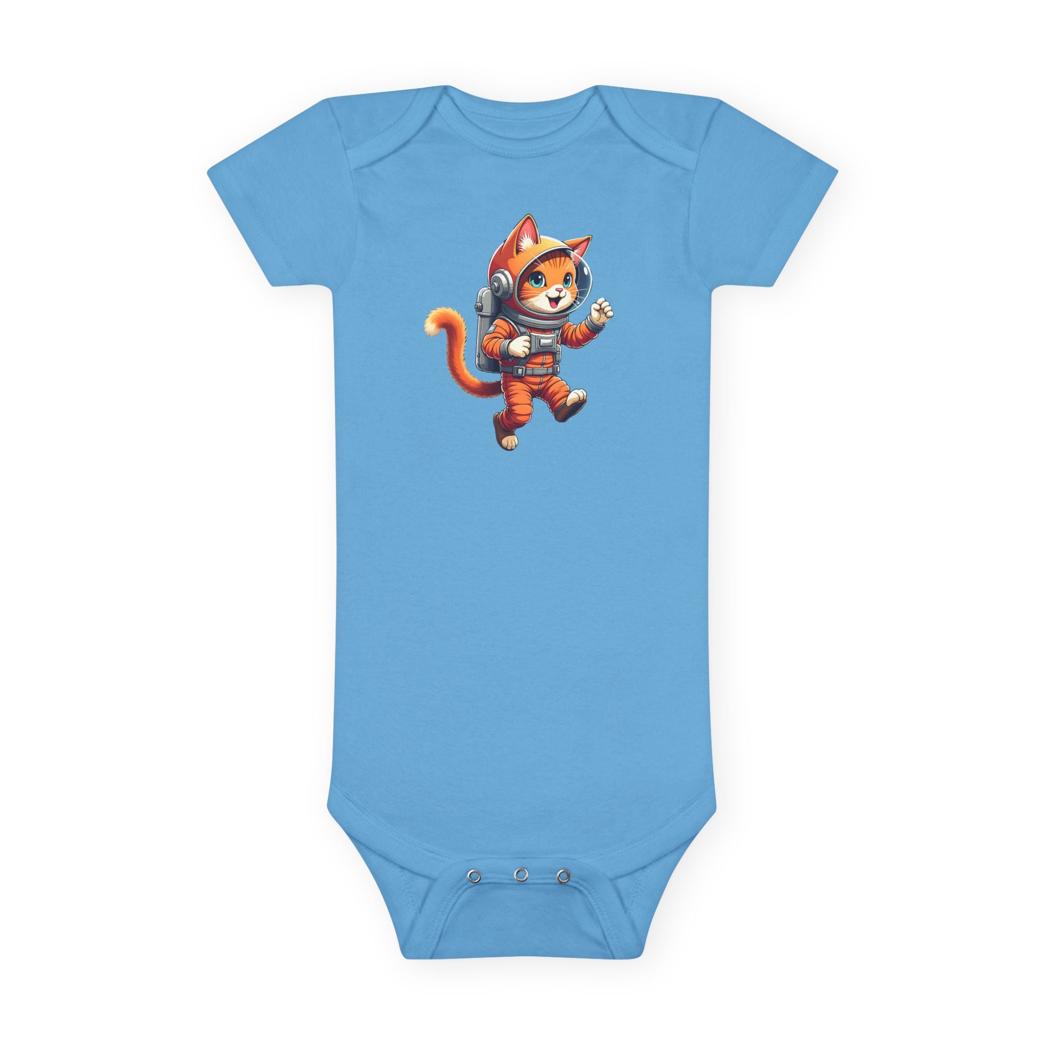 Astronaut Cat Baby Onesie – Cute Space Kitty Infant Bodysuit
