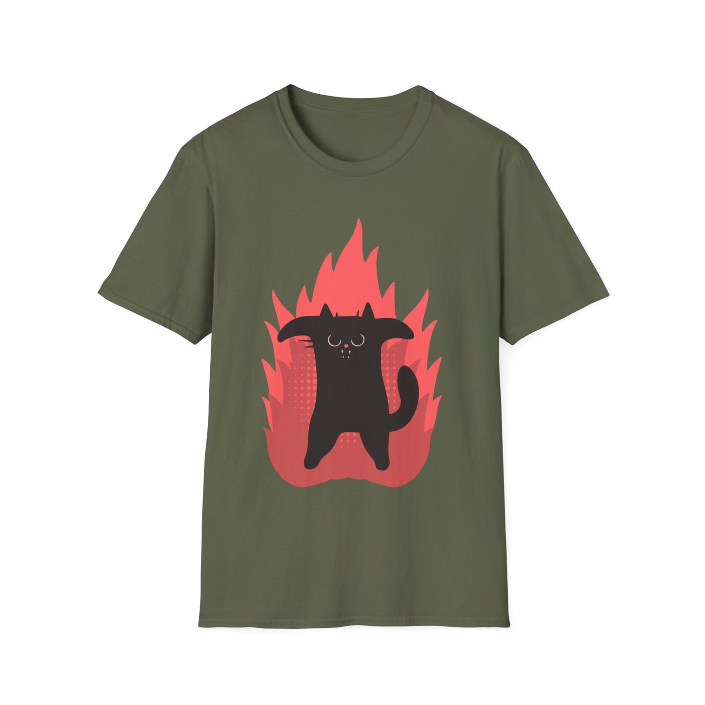 Cat on Fire T-Shirt