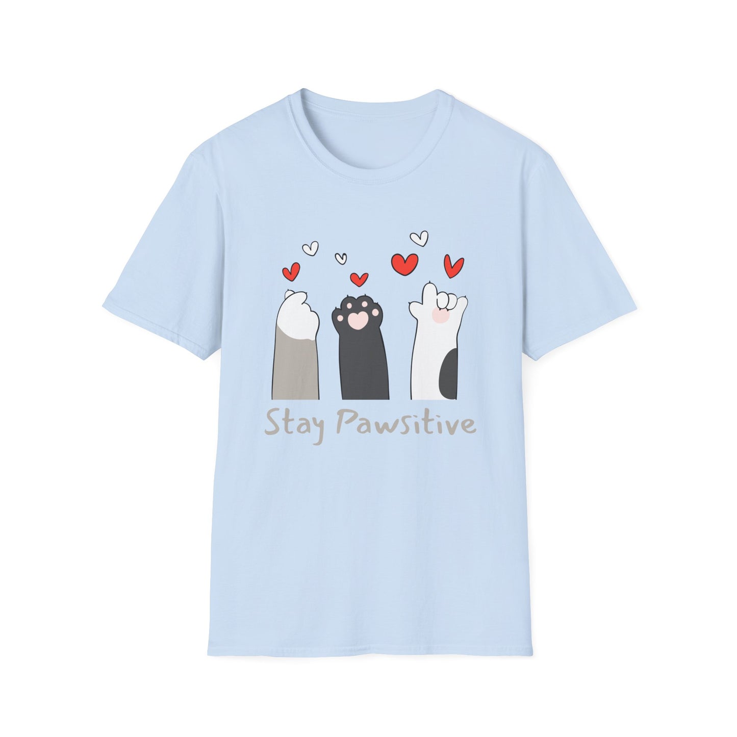 Stay Pawsitive T-Shirt
