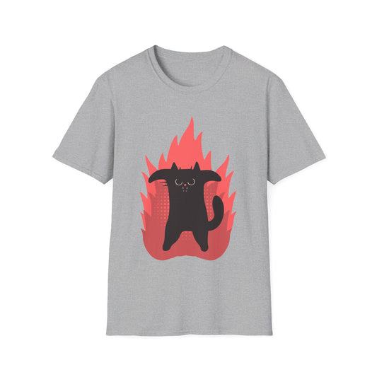 Cat on Fire T-Shirt