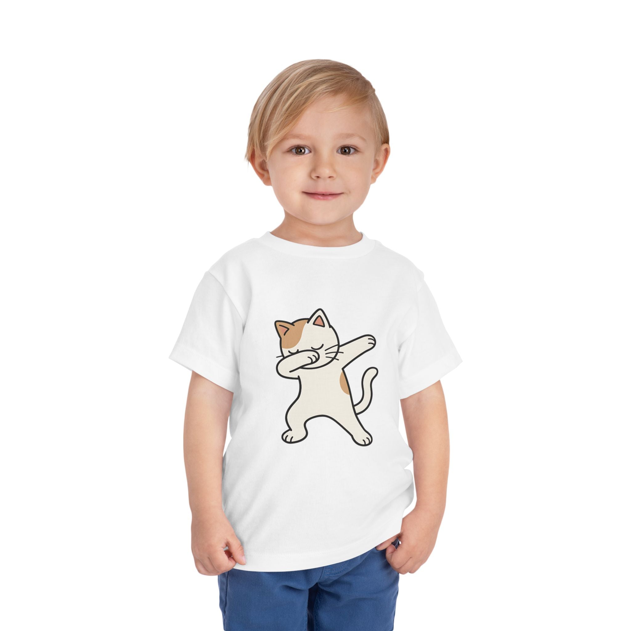 Dabbing Cat Toddler Tee