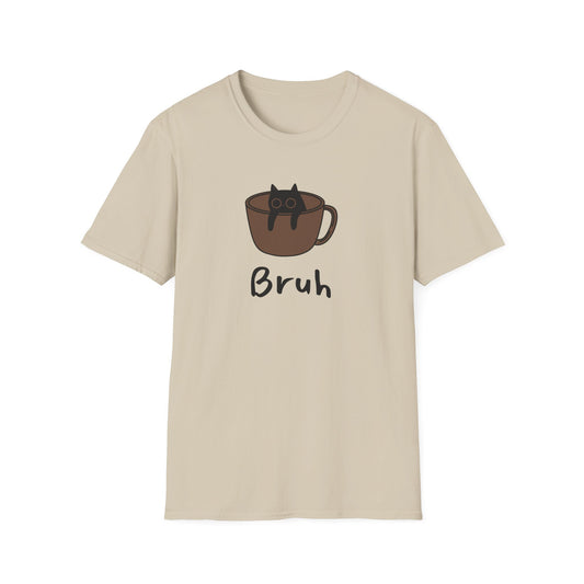 Bruh Coffee Cat T-Shirt