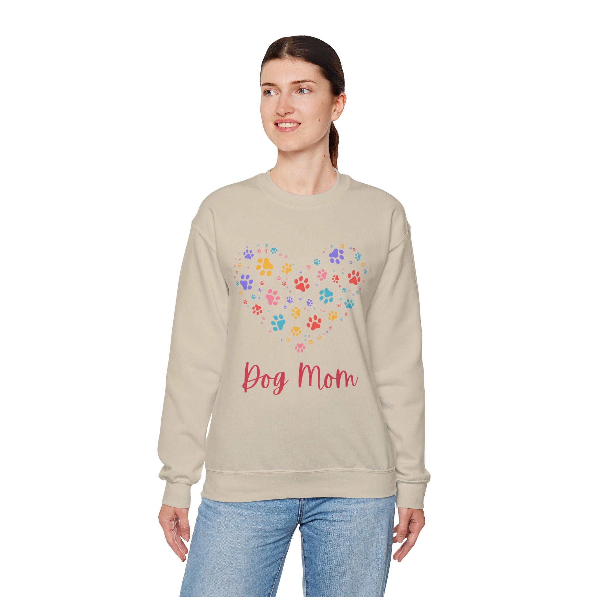 Dog Mom Crewneck Sweatshirt