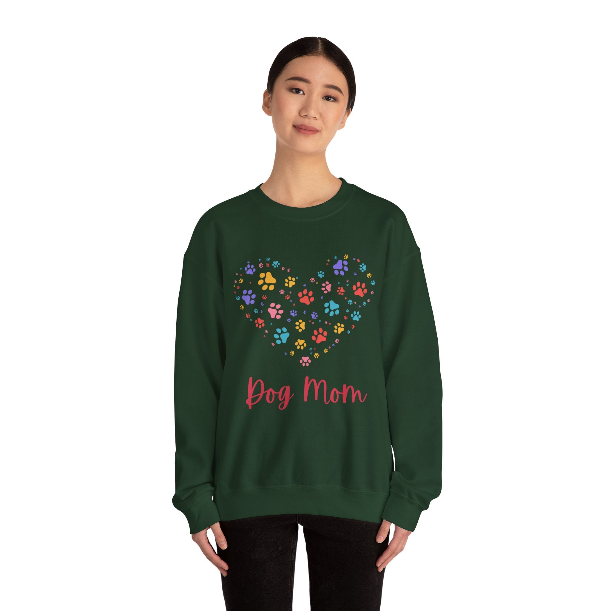 Dog Mom Crewneck Sweatshirt