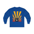 Sunrise Coffee Cat Long Sleeve T-Shirt