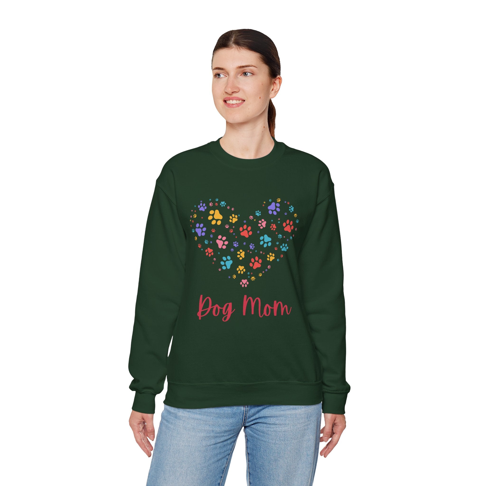 Dog Mom Crewneck Sweatshirt
