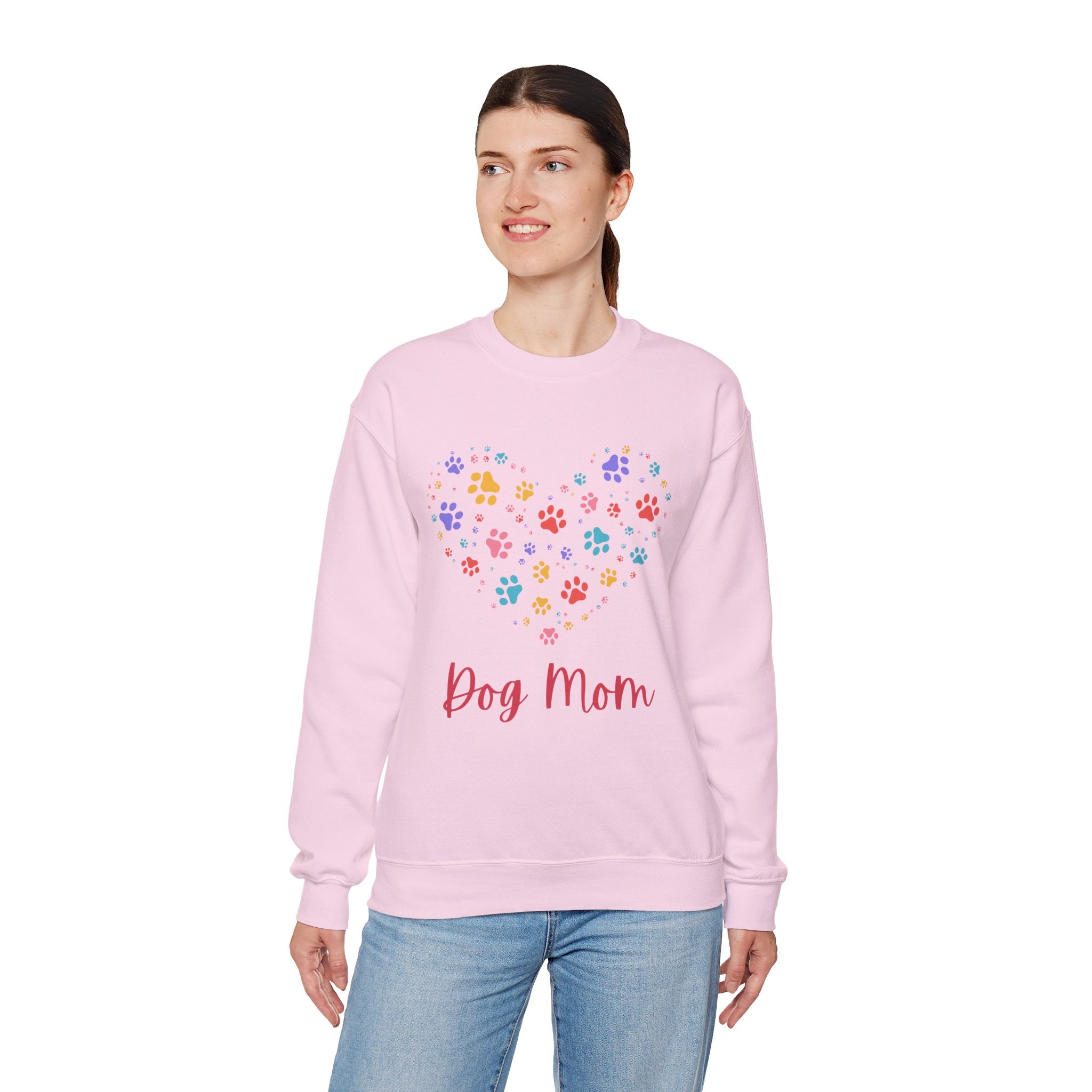 Dog Mom Crewneck Sweatshirt