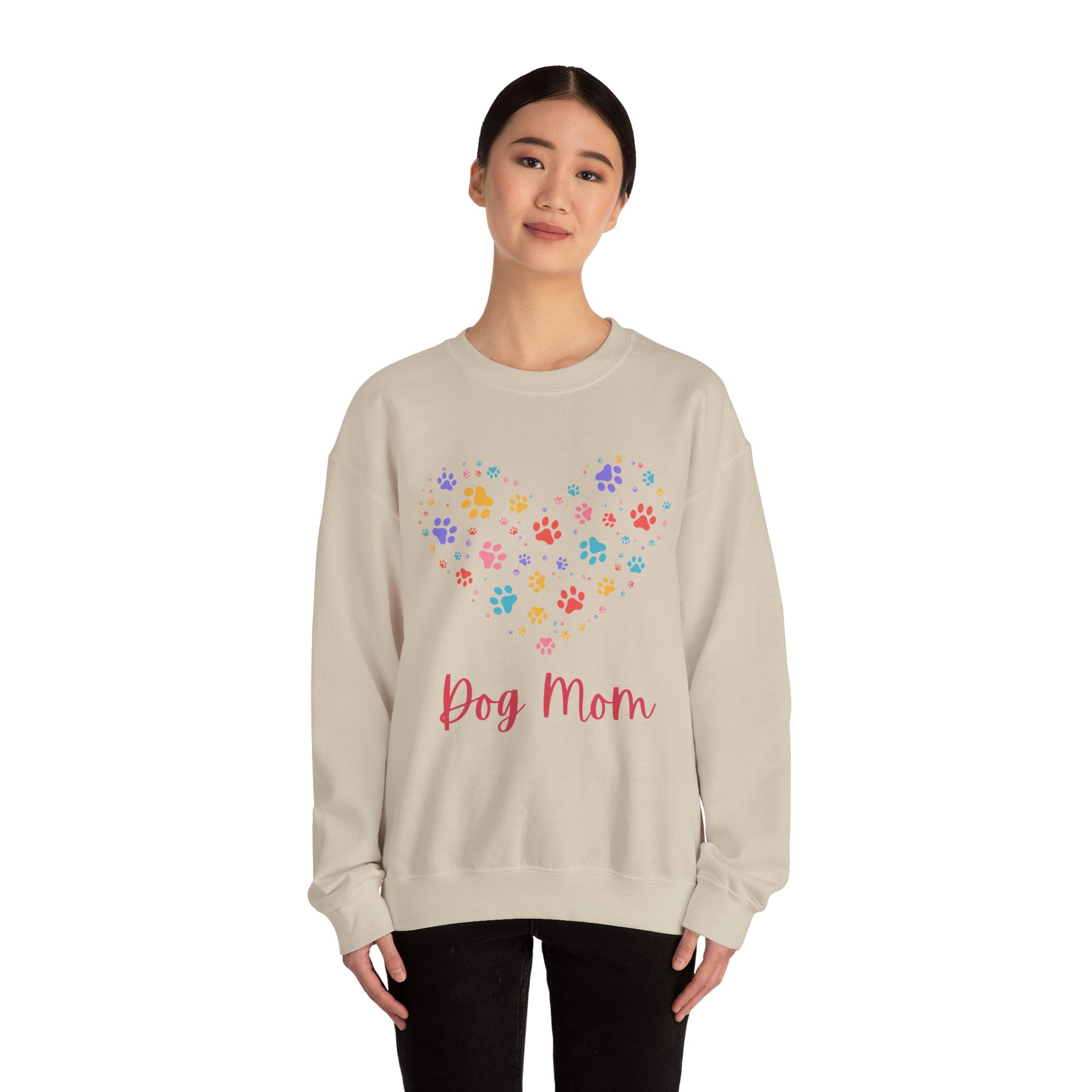 Dog Mom Crewneck Sweatshirt