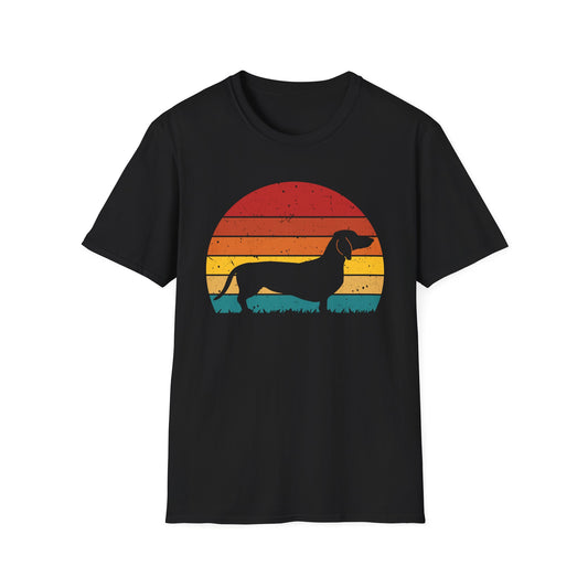 Dachshund and Sunset T-Shirt