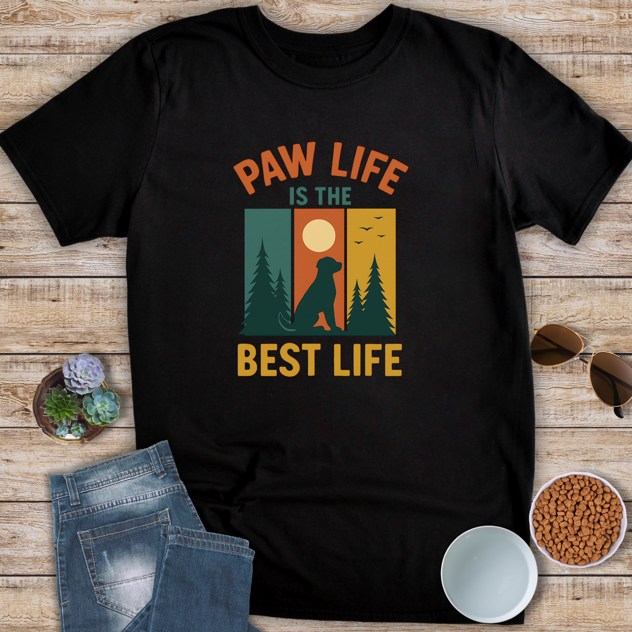 Paw Life Is The Best Life T-Shirt