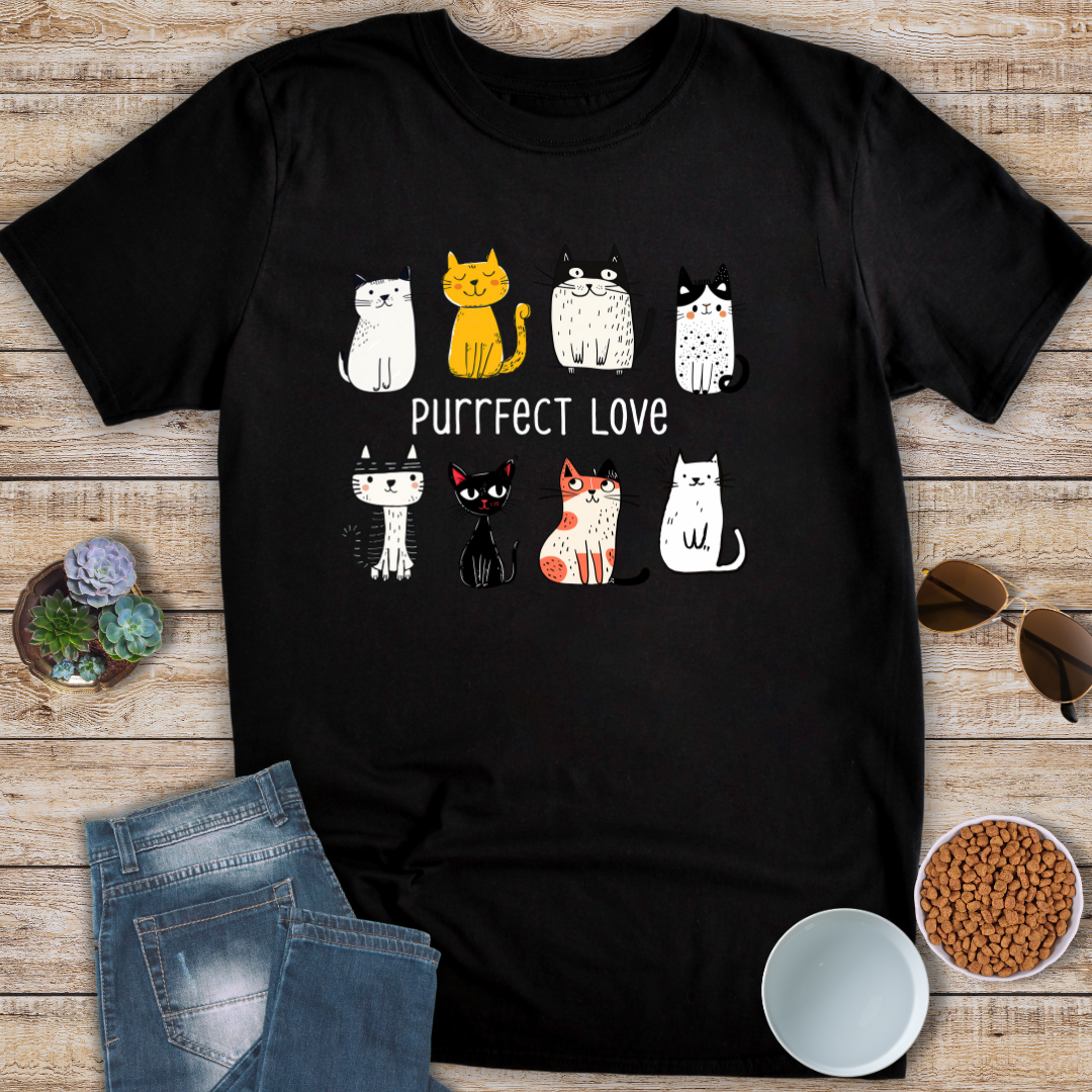 Purrfect Love T-Shirt