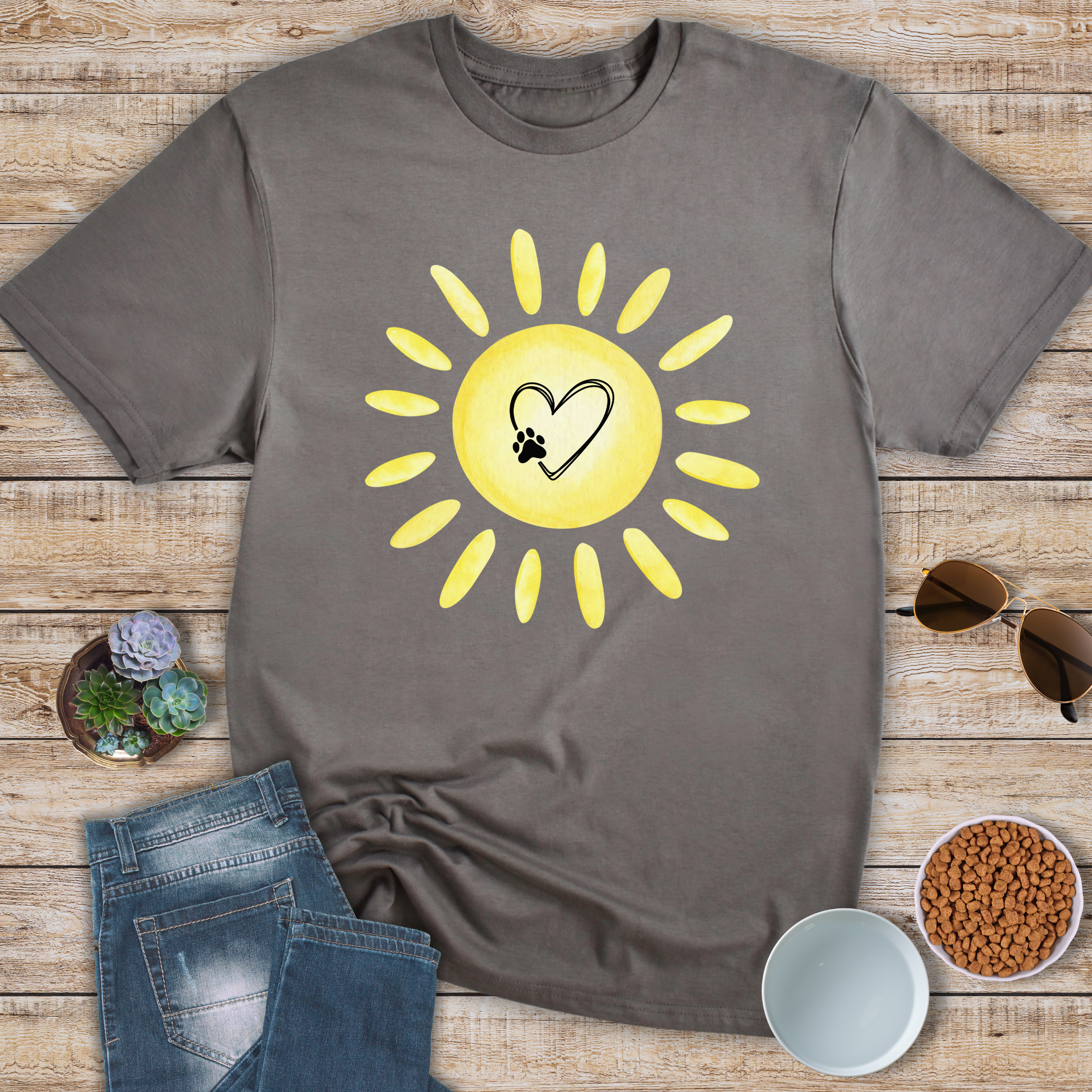 Sunshine and Paws T-Shirt