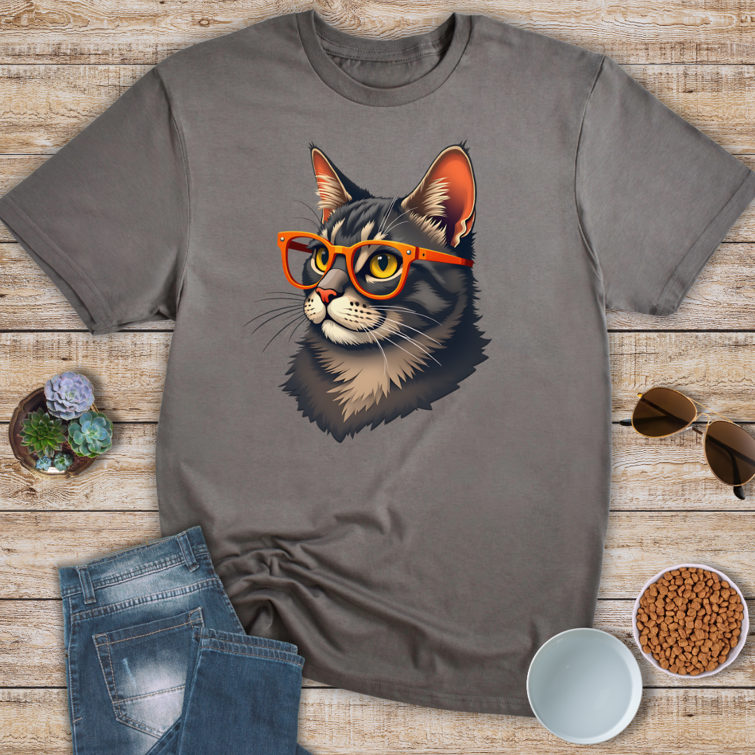 Intelligent Cat T-Shirt