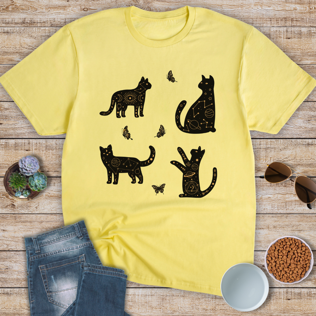 Cats and Constellations T-Shirt