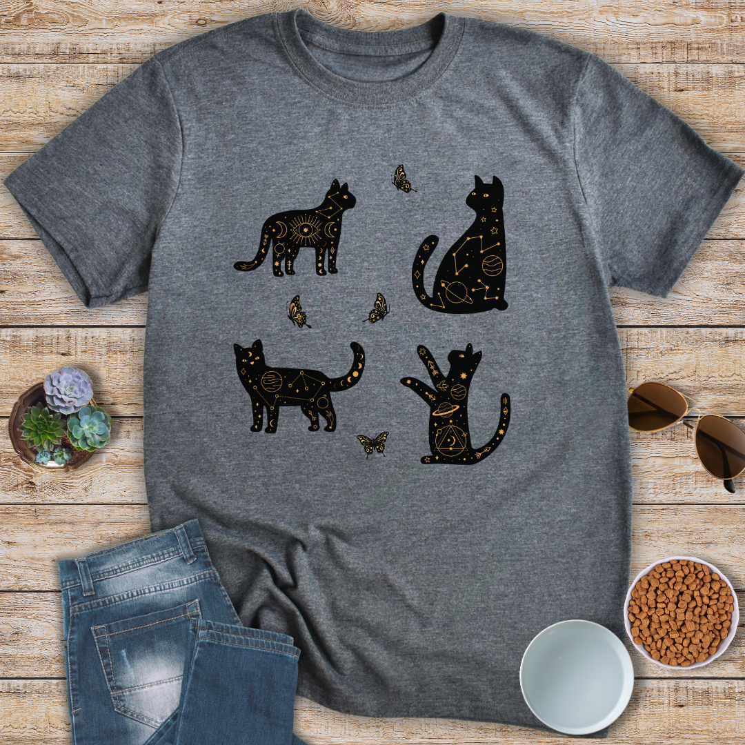 Cats and Constellations T-Shirt