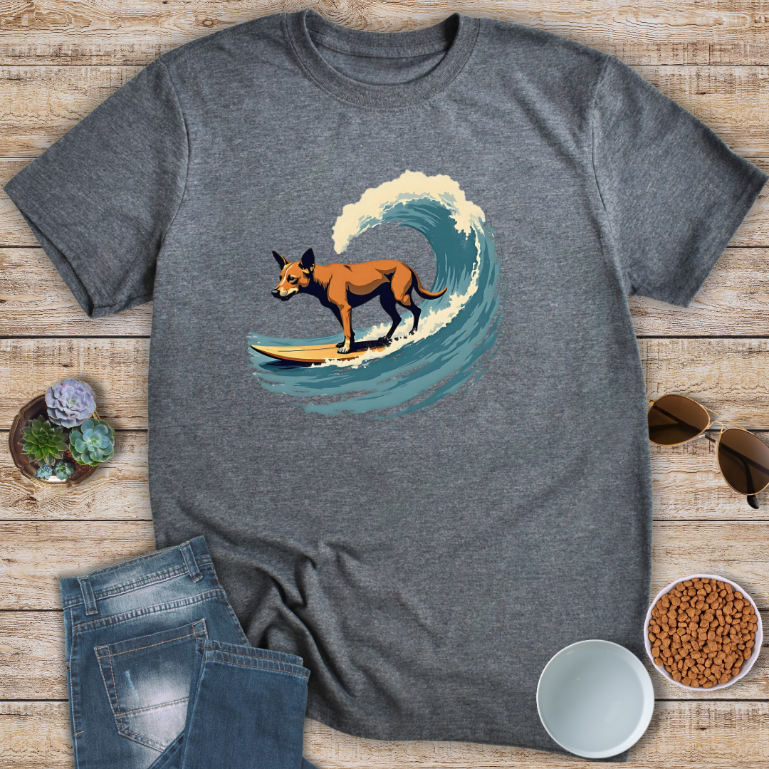 Surfing Dog T-Shirt