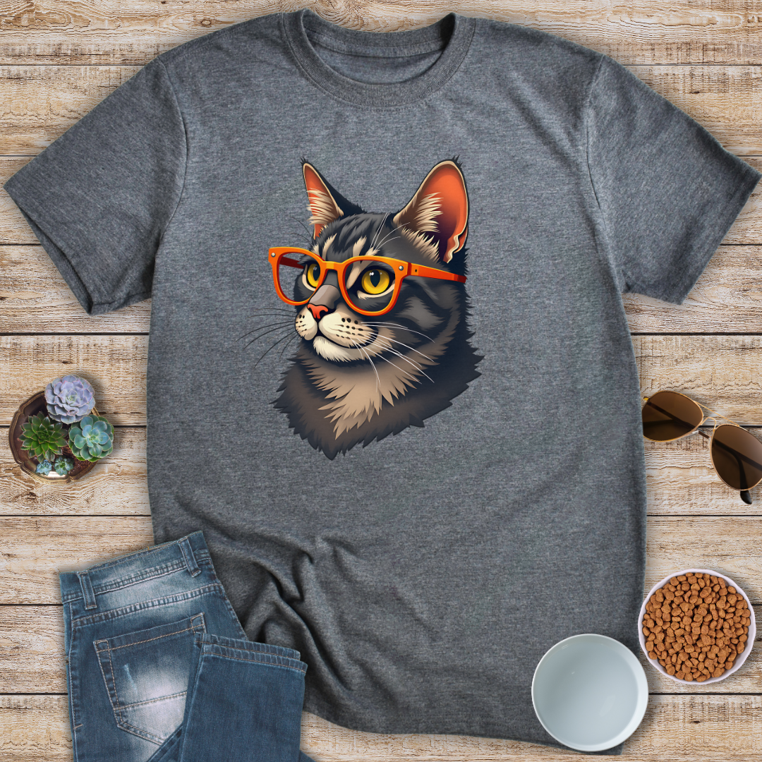 Intelligent Cat T-Shirt