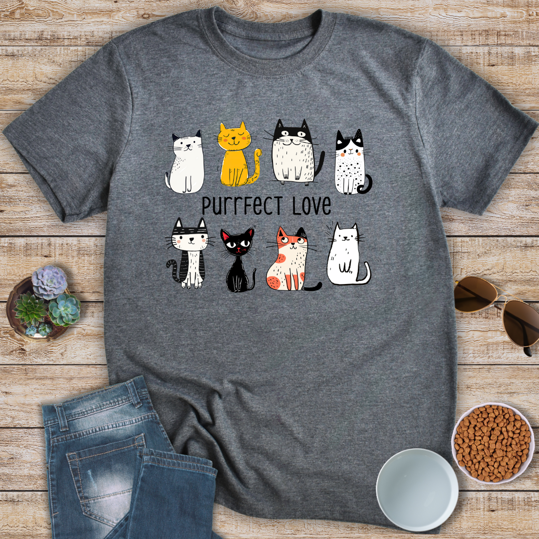 Purrfect Love T-Shirt