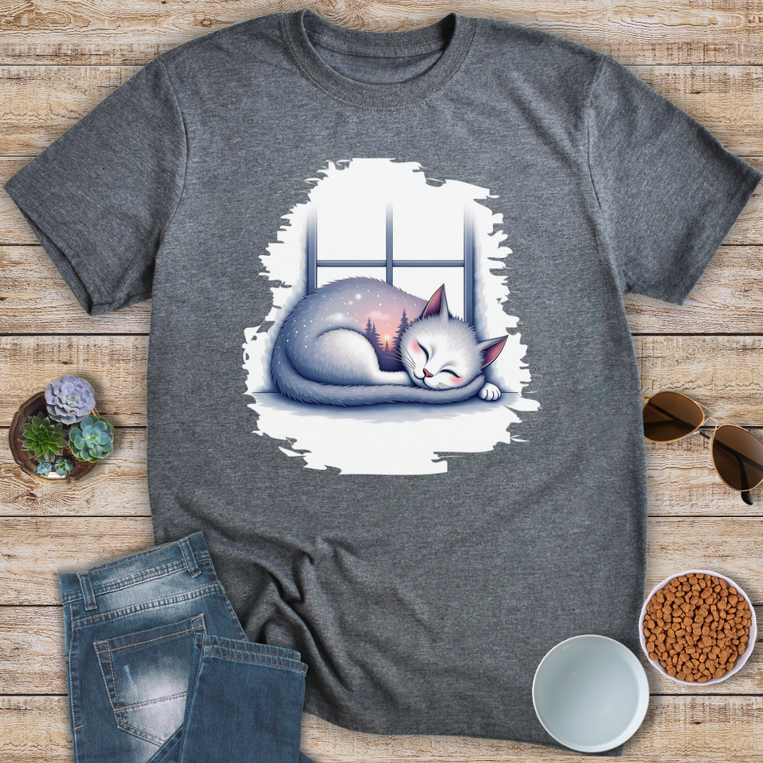 Sleeping Mystical Cat T-Shirt