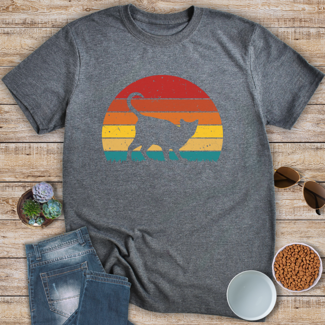 Sunset Cat T-Shirt