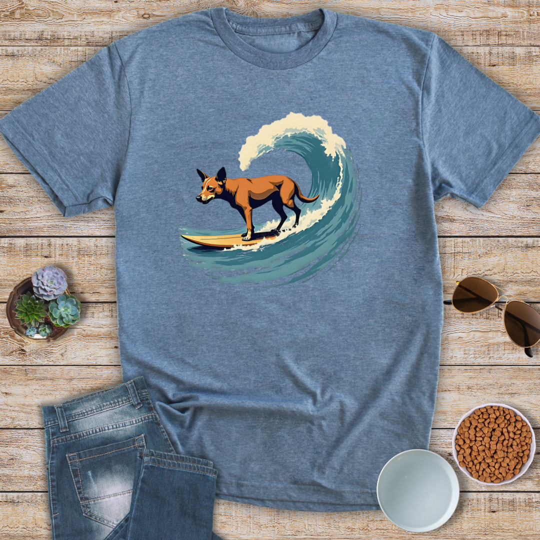 Surfing Dog T-Shirt