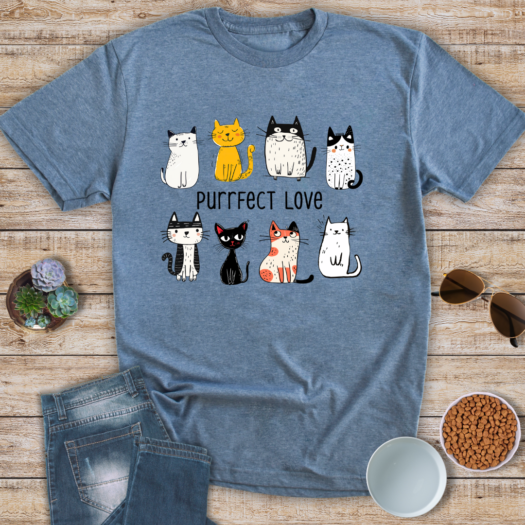 Purrfect Love T-Shirt