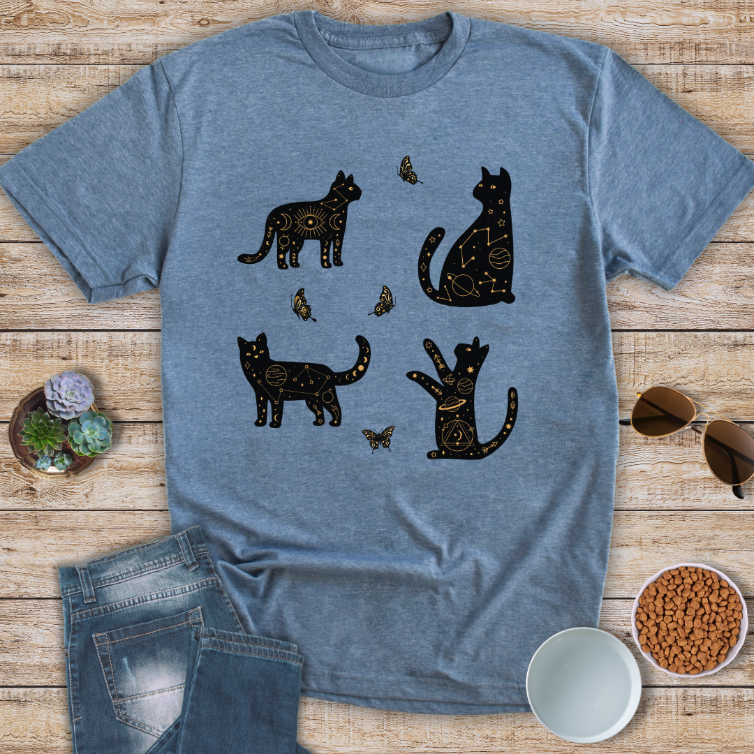 Cats and Constellations T-Shirt