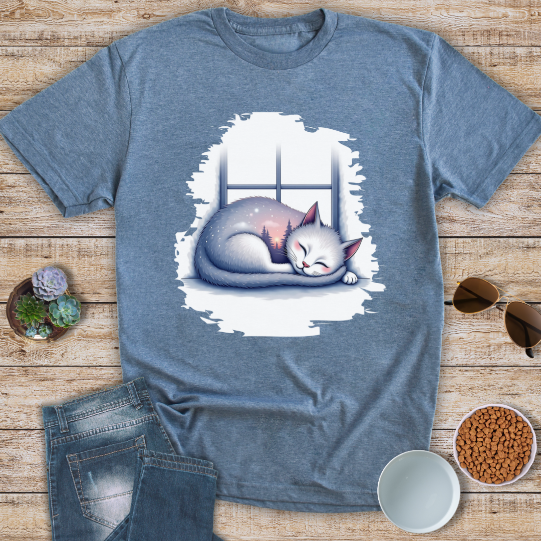 Sleeping Mystical Cat T-Shirt