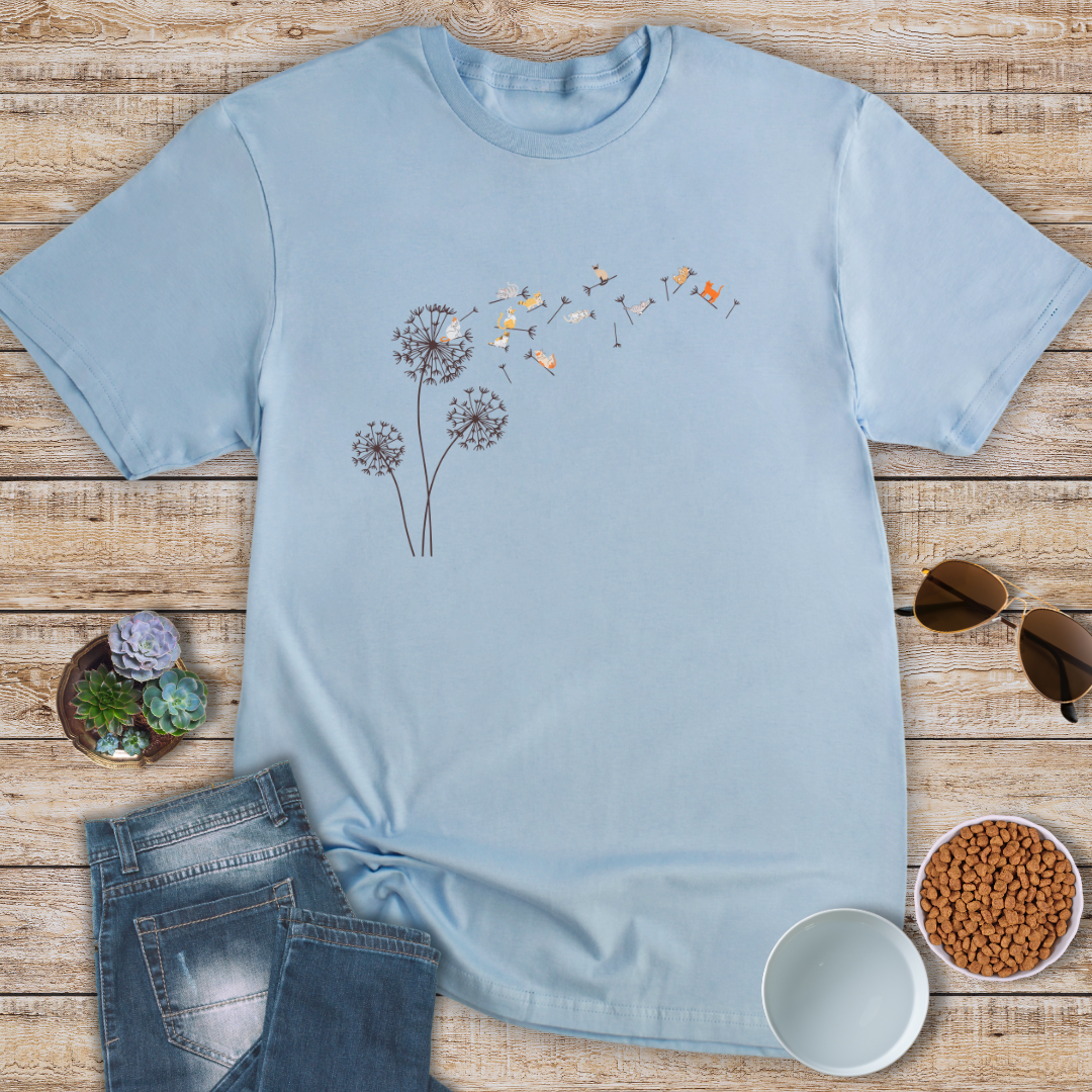 Dandelion Cats T-Shirt
