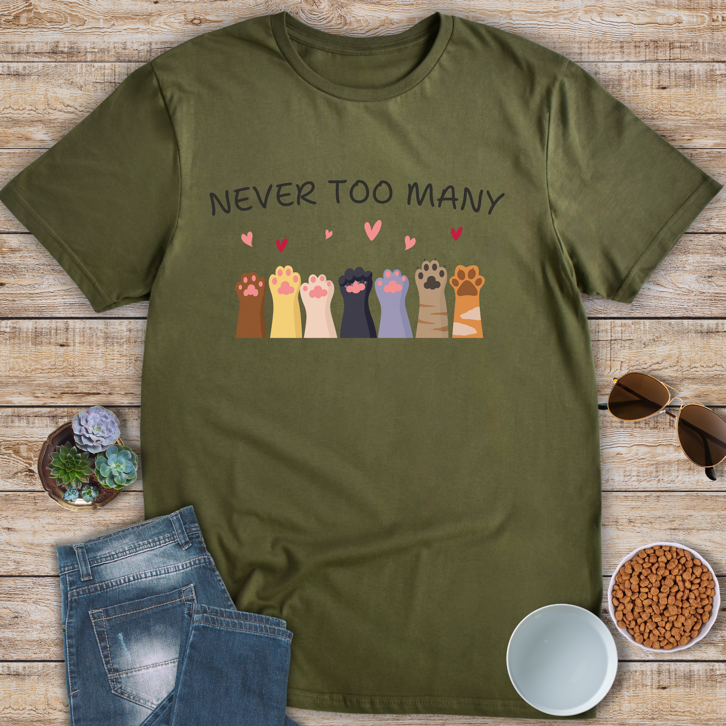 Never Too Many T-Shirt