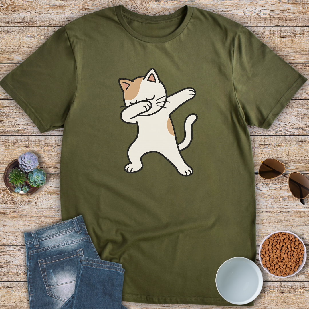 Dabbing Cat T-Shirt