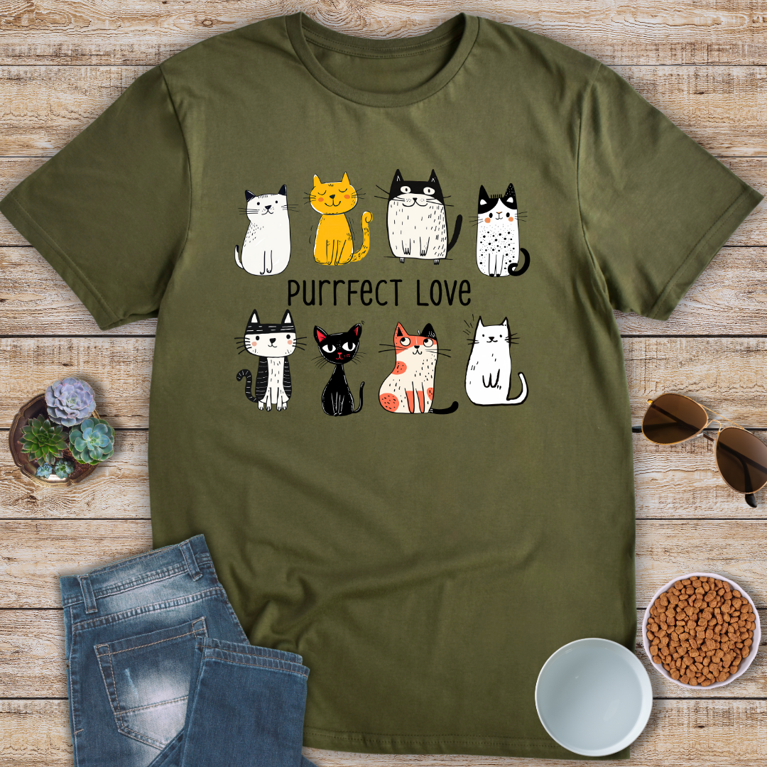 Purrfect Love T-Shirt