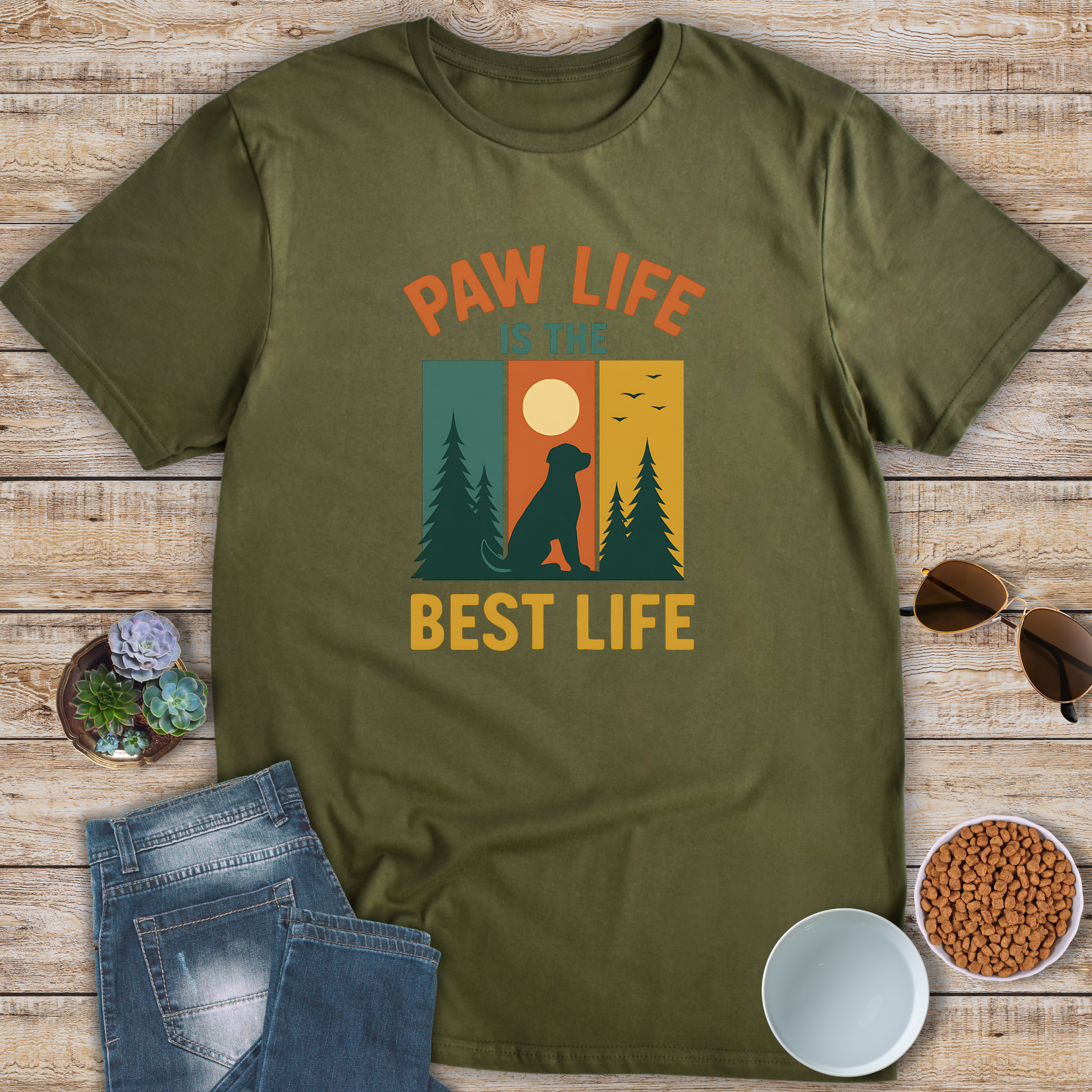 Paw Life Is The Best Life T-Shirt