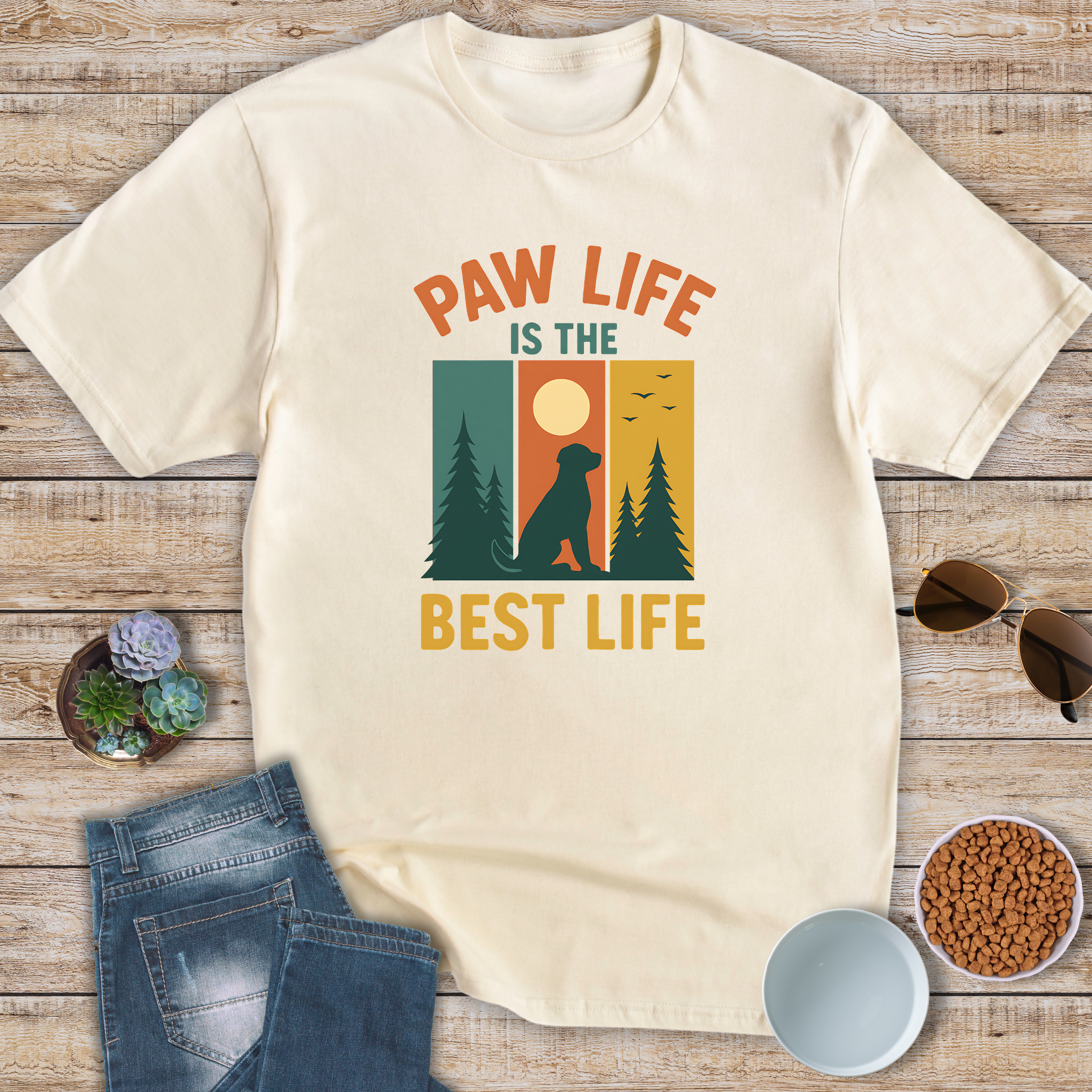 Paw Life Is The Best Life T-Shirt