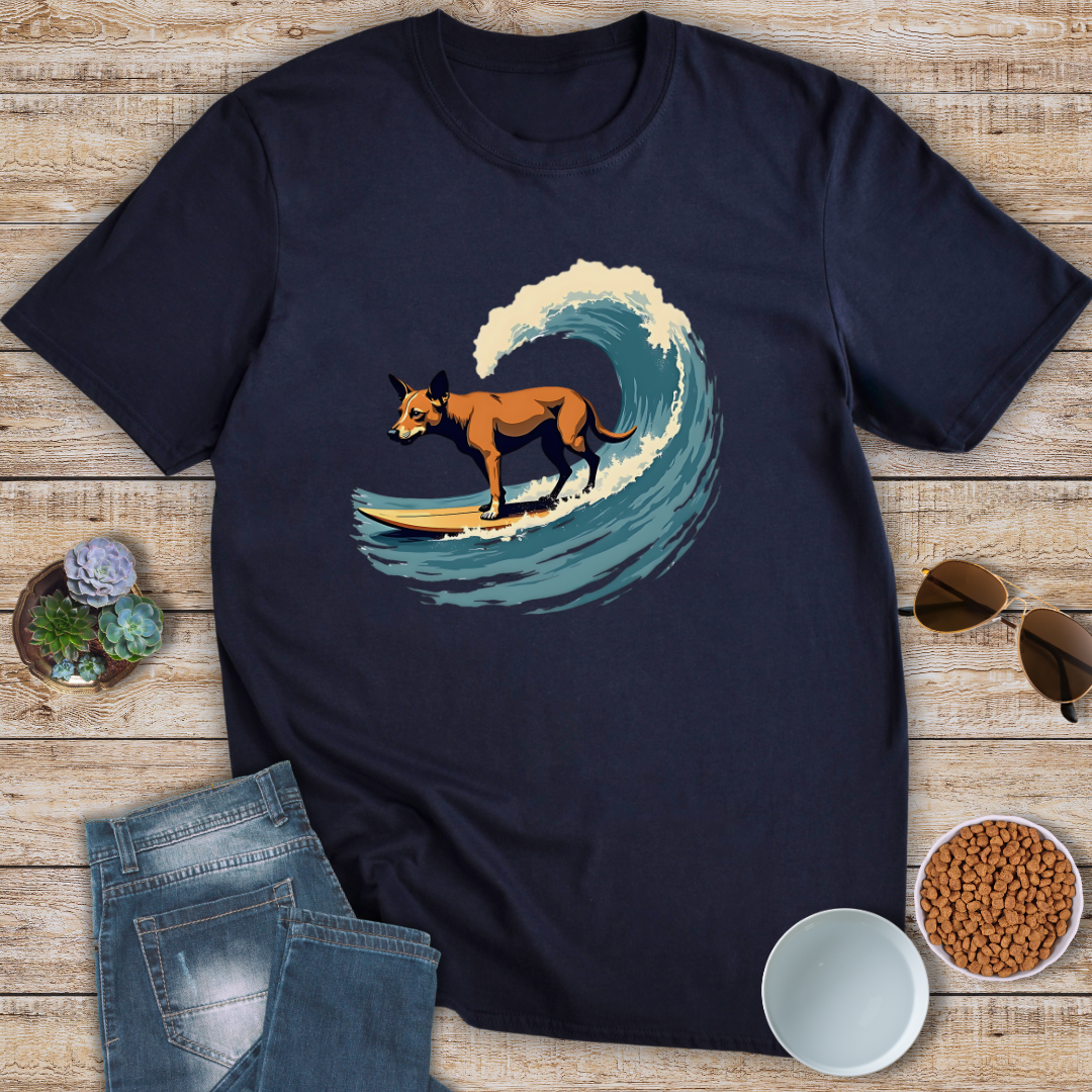 Surfing Dog T-Shirt
