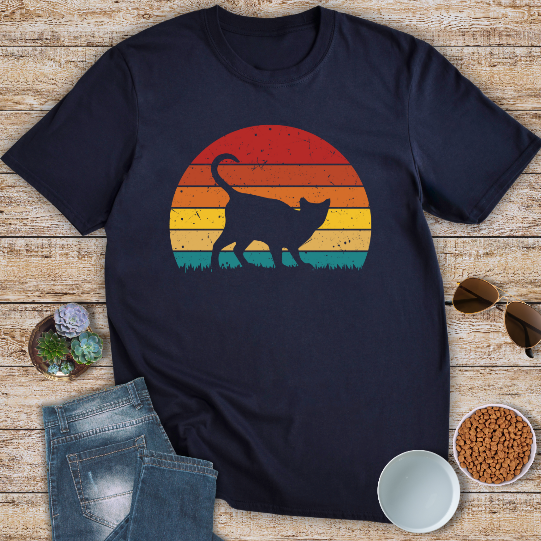 Sunset Cat T-Shirt