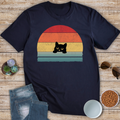 Adorable Sunset Cat T-Shirt
