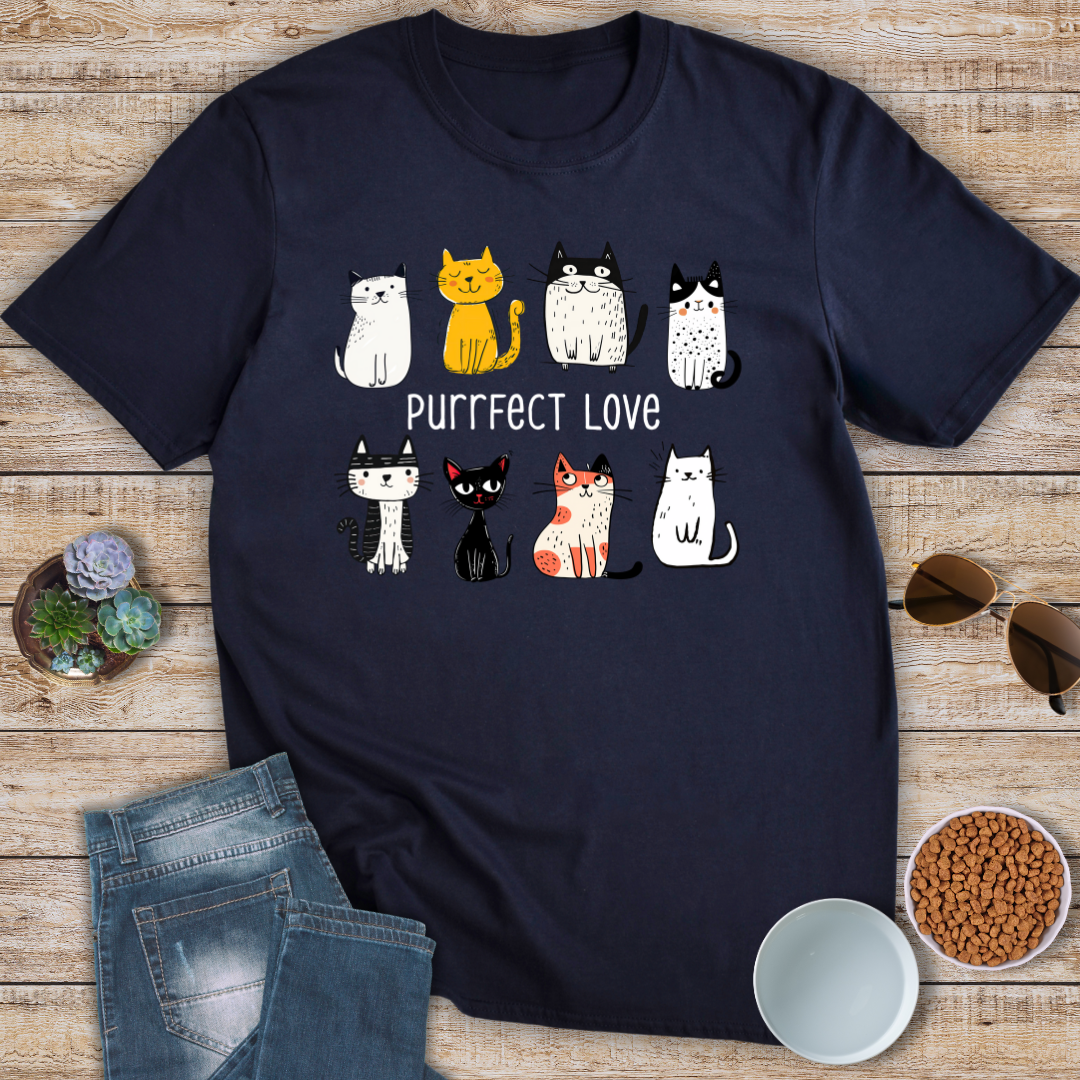 Purrfect Love T-Shirt