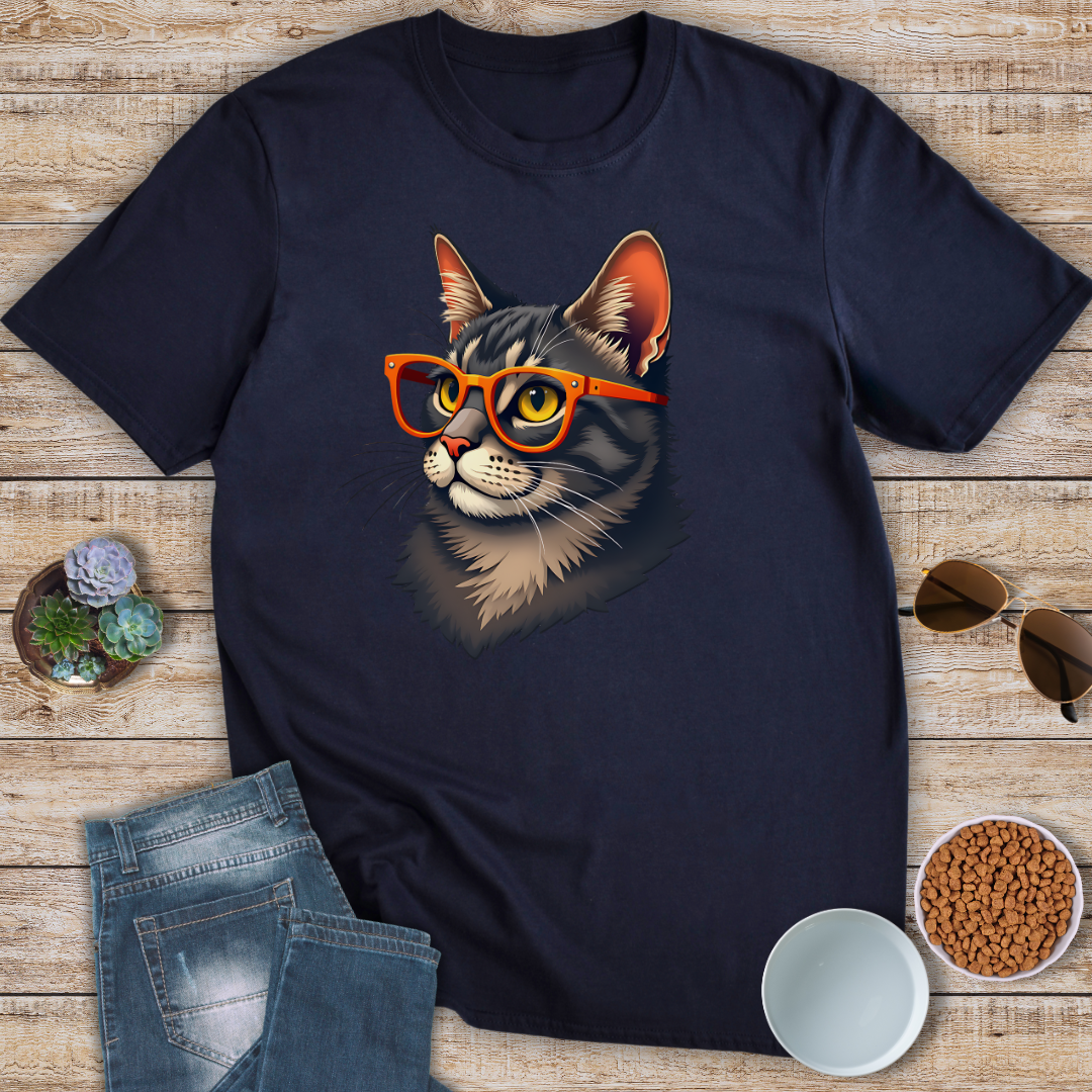 Intelligent Cat T-Shirt