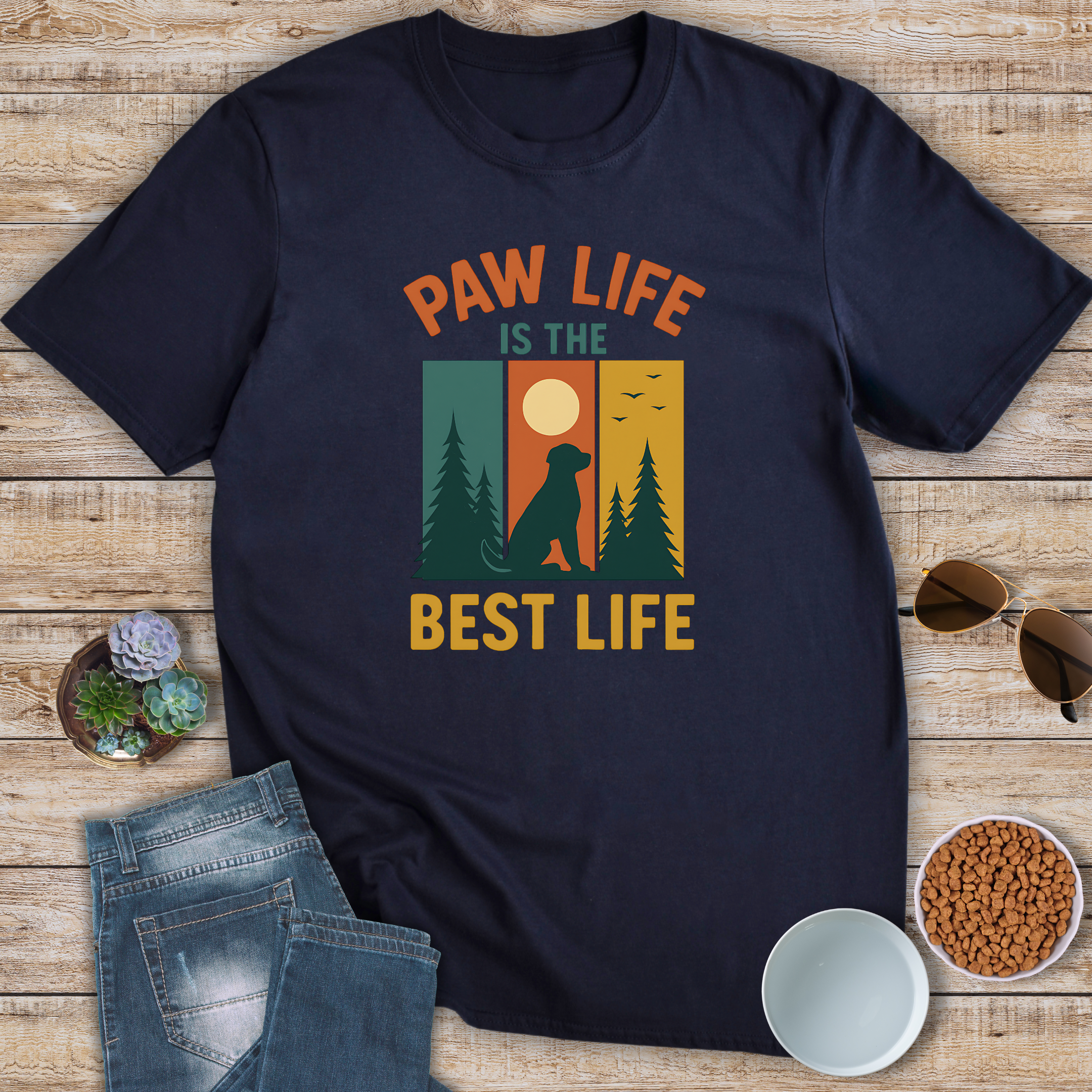 Paw Life Is The Best Life T-Shirt