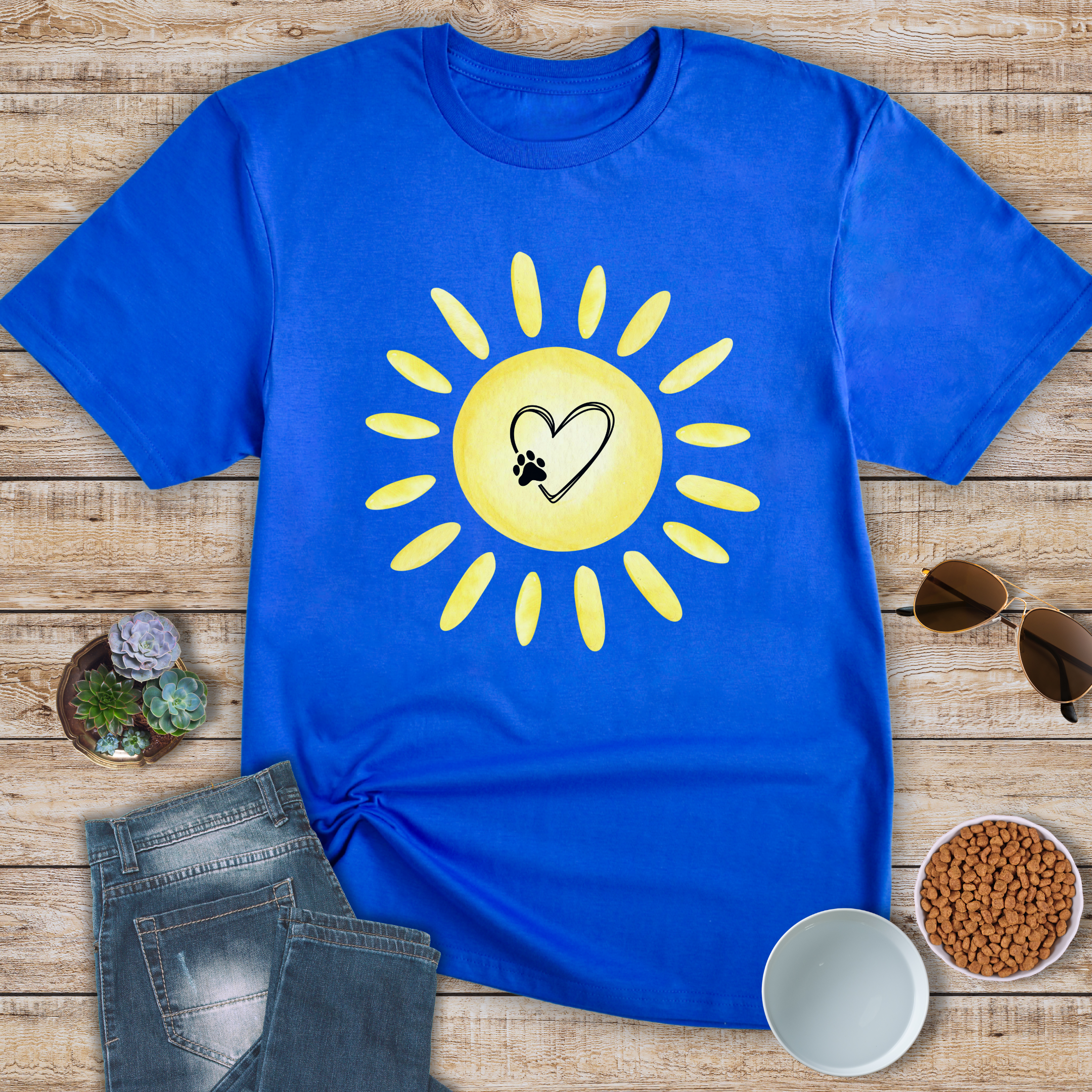 Sunshine and Paws T-Shirt
