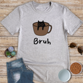 Bruh Coffee Cat T-Shirt